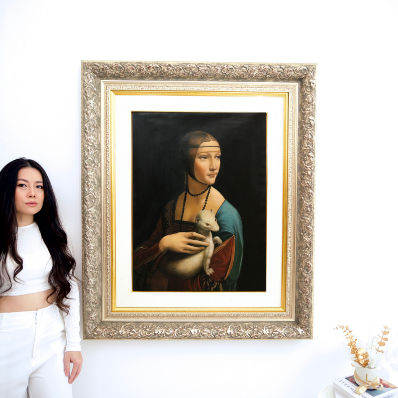 Hermeliinillä oleva nainen - Leonardo da Vinci