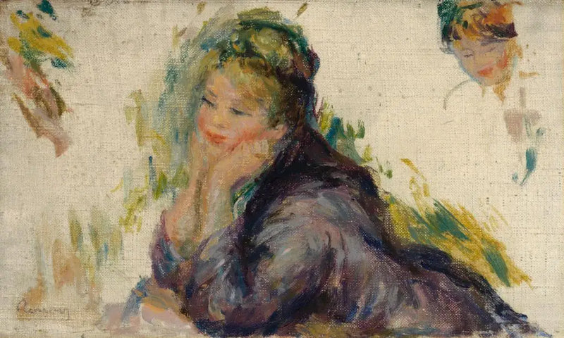 Nojautuva nainen - Pierre-Auguste Renoir