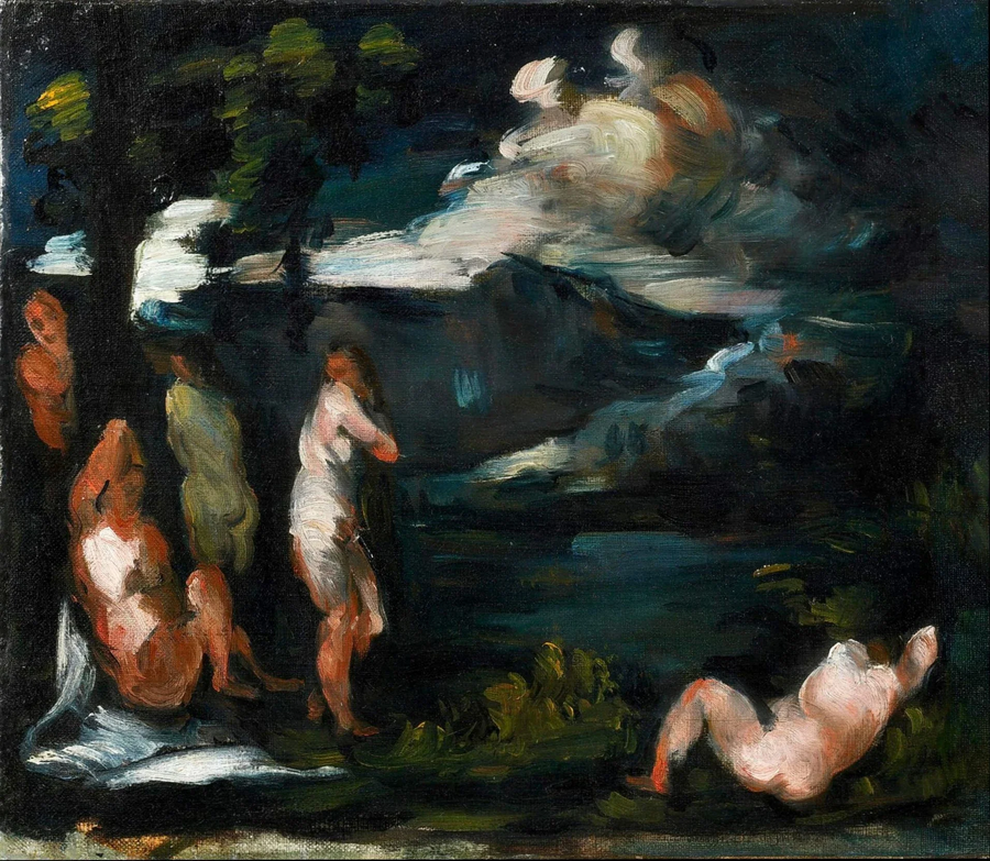 Uimareita - Paul Cézanne