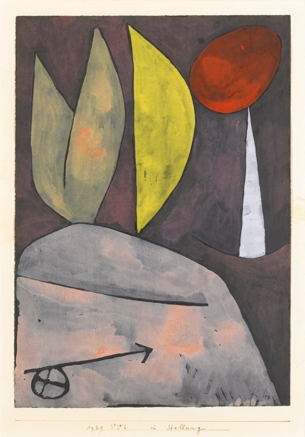 Asennossa - Paul Klee