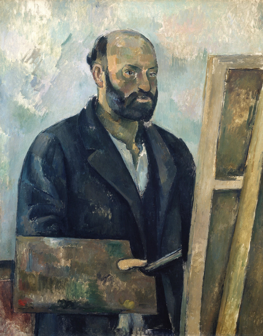 Omakuva paletilla - Paul Cézanne