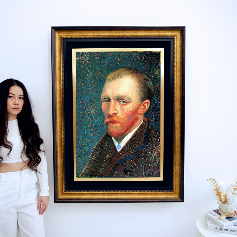Itsepotretti - Van Gogh
