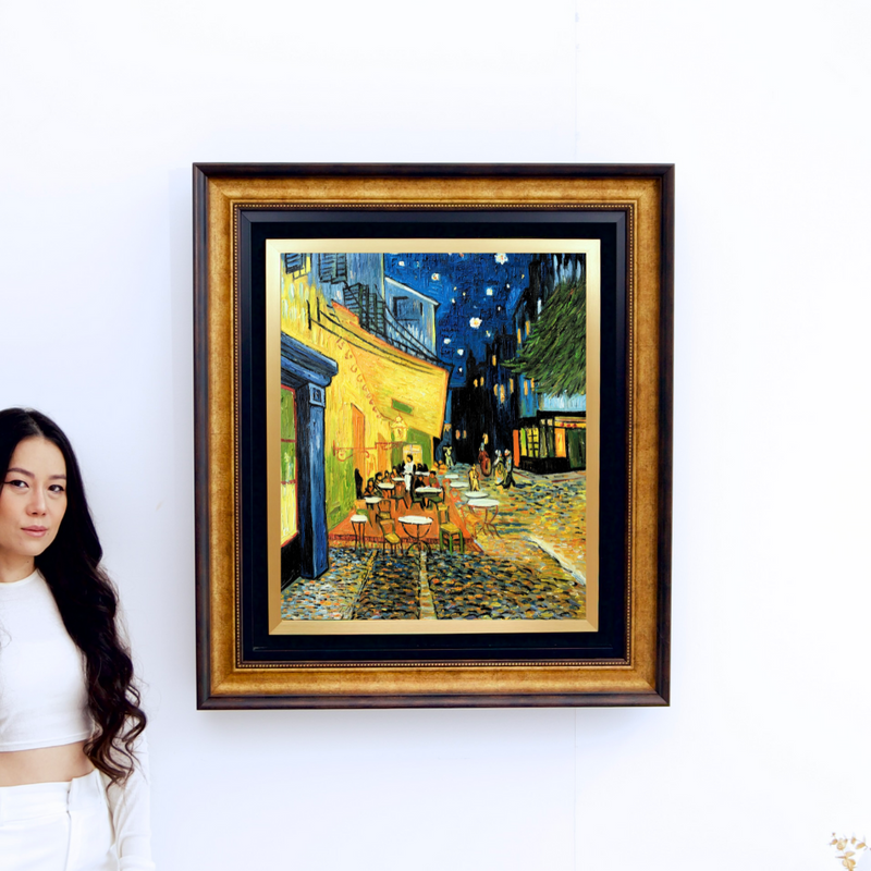 Kahvilaterassi illalla - Vincent van Gogh