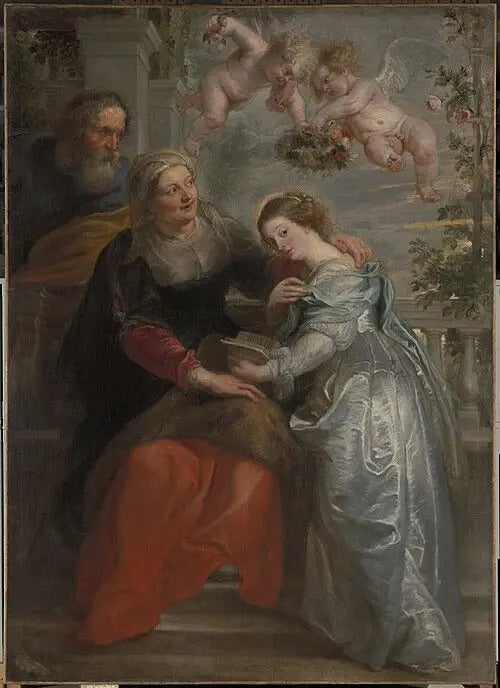 Neitsyt Marian kasvatus - Peter Paul Rubens