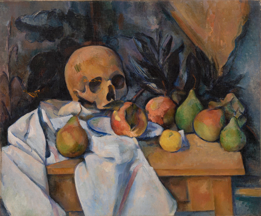 Kuolemanluuranko - Paul Cézanne