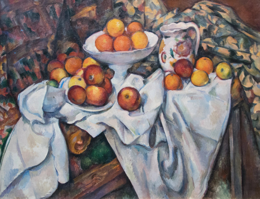 Omenat ja appelsiinit - Paul Cézanne