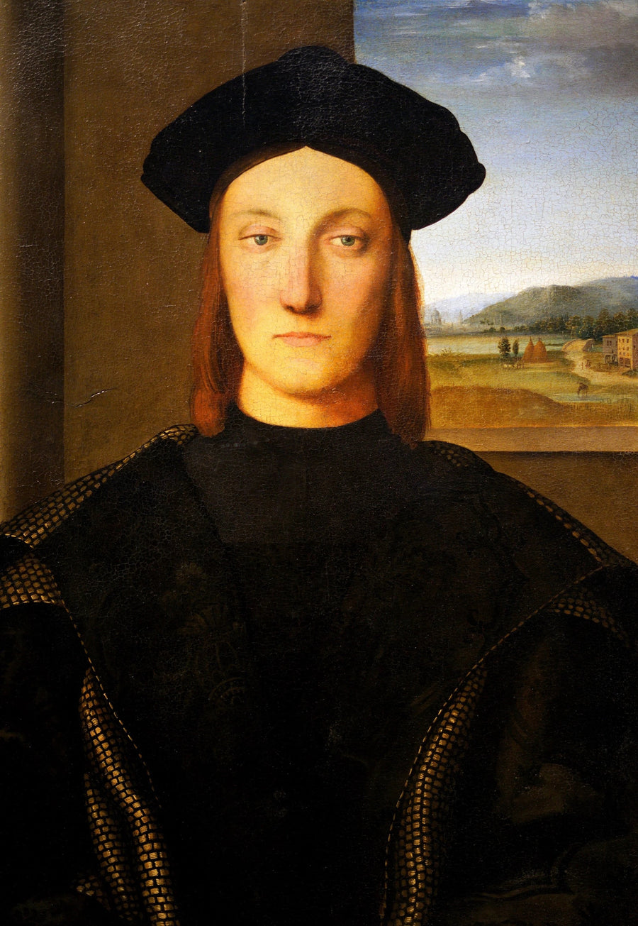 Guidobaldo I Montefeltro - Raphael Sanzio muotokuva