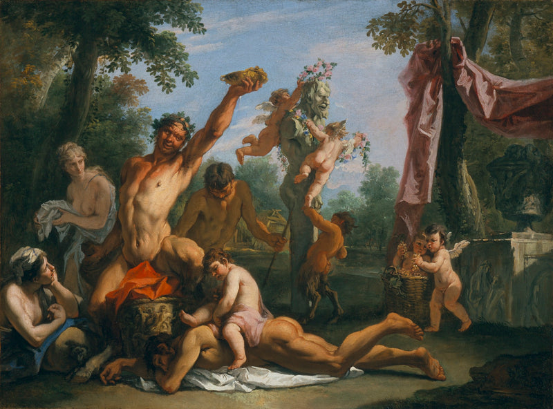 Une Bacchanale - Sebastiano Ricci