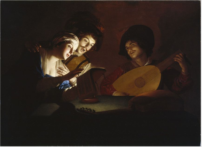 Musikaalinen juhla - Gerrit van Honthorst