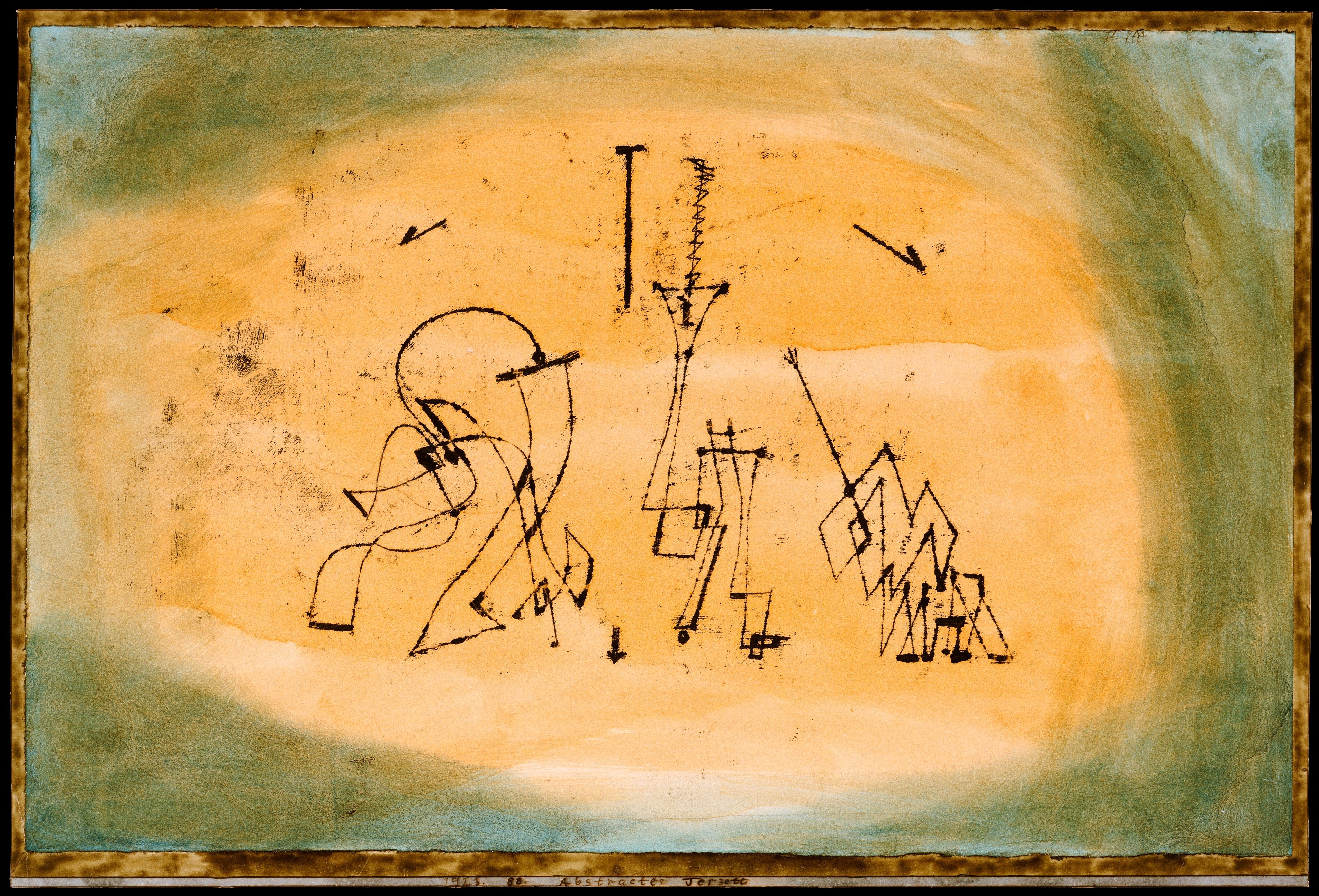 Abstrakti trio - Paul Klee