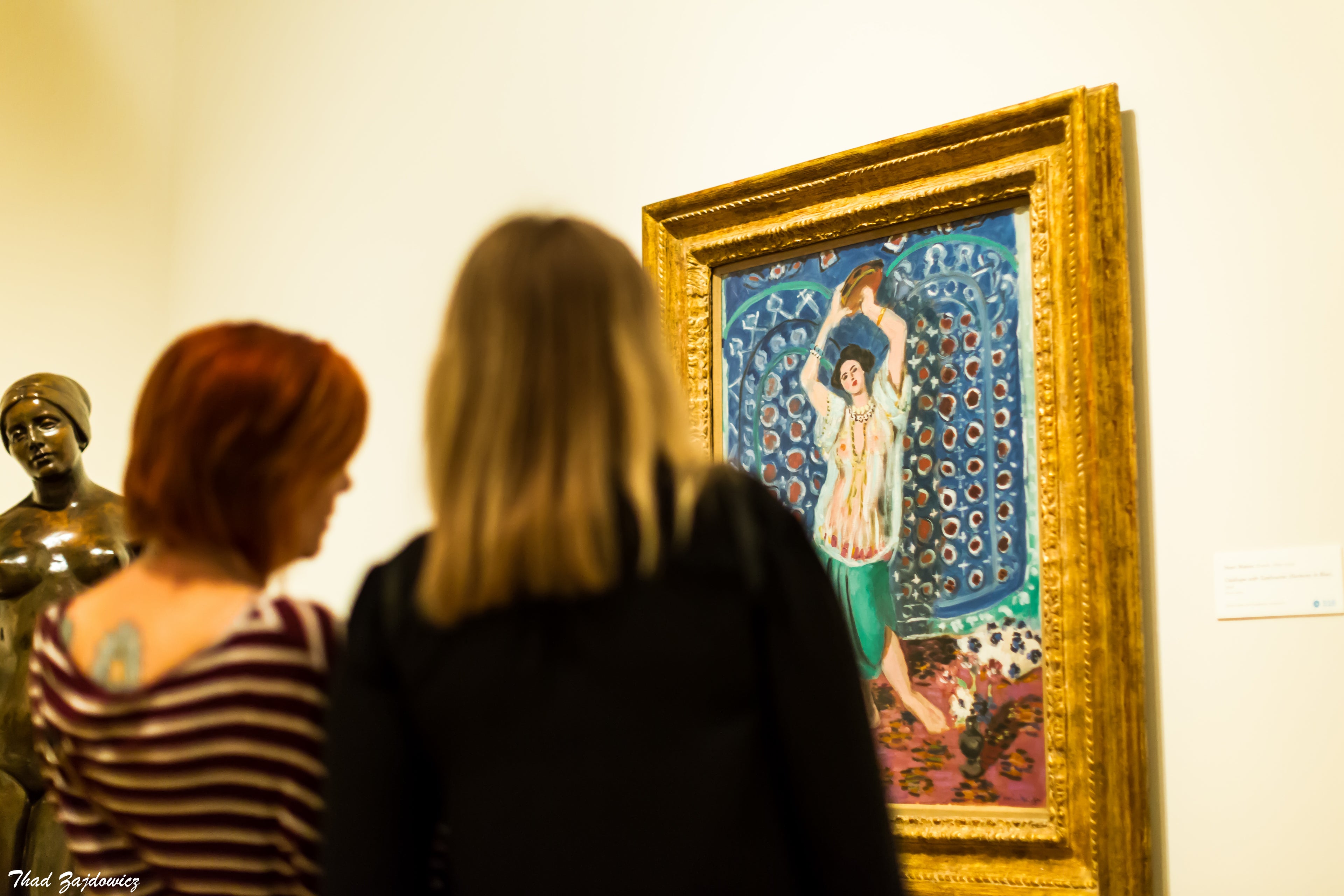 Odaliski tamburiinilla (Harmonia sinisessä) - Henri Matisse