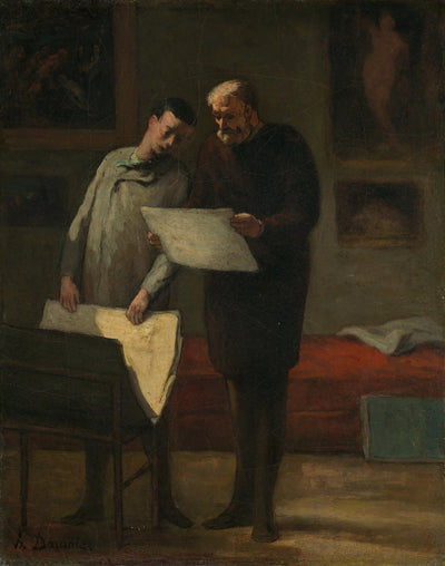 Conseils à un jeune artiste - Honoré Daumier - Alpha Reproduction