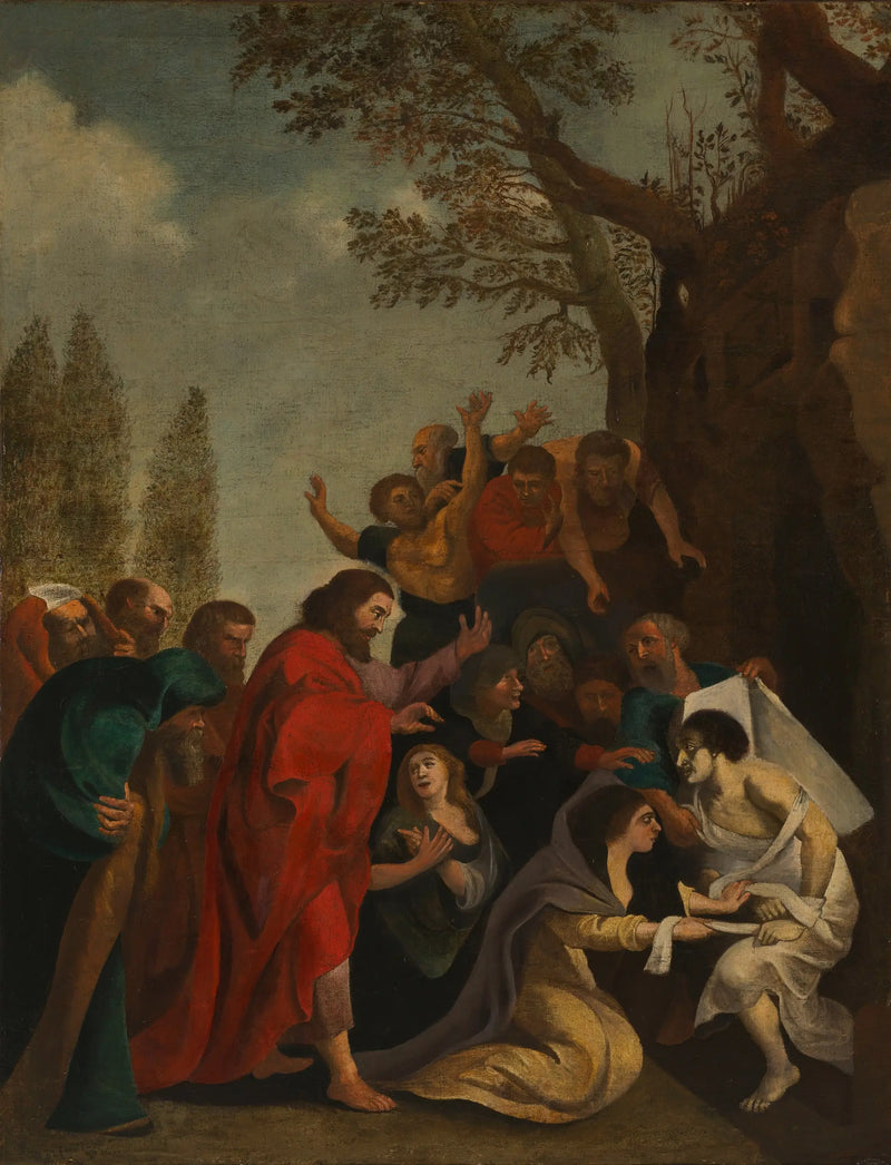 Lazareen ylösnousemus (kopio) - Peter Paul Rubens