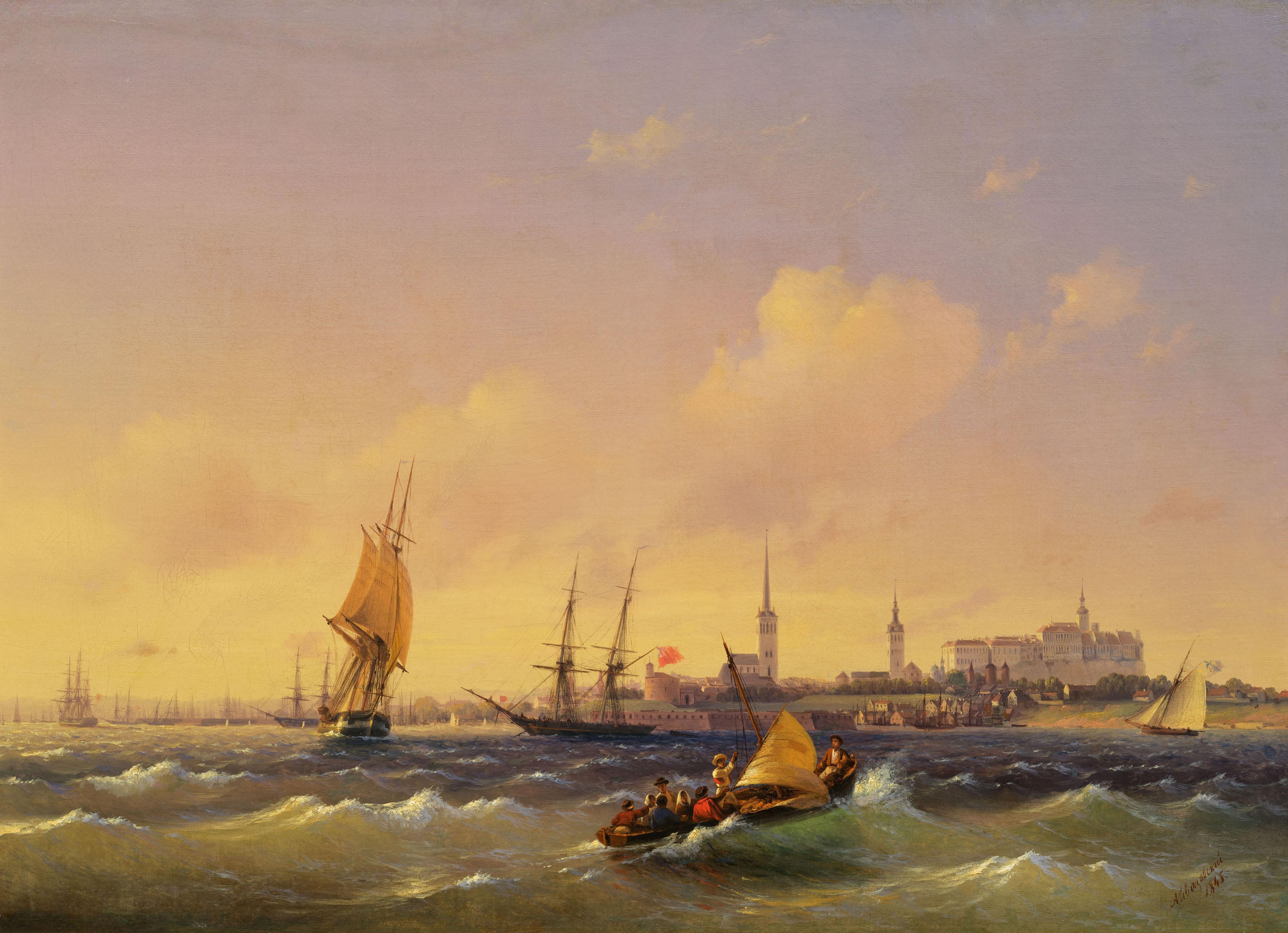 Reval (Tallinn) - Ivan Aïvazovski