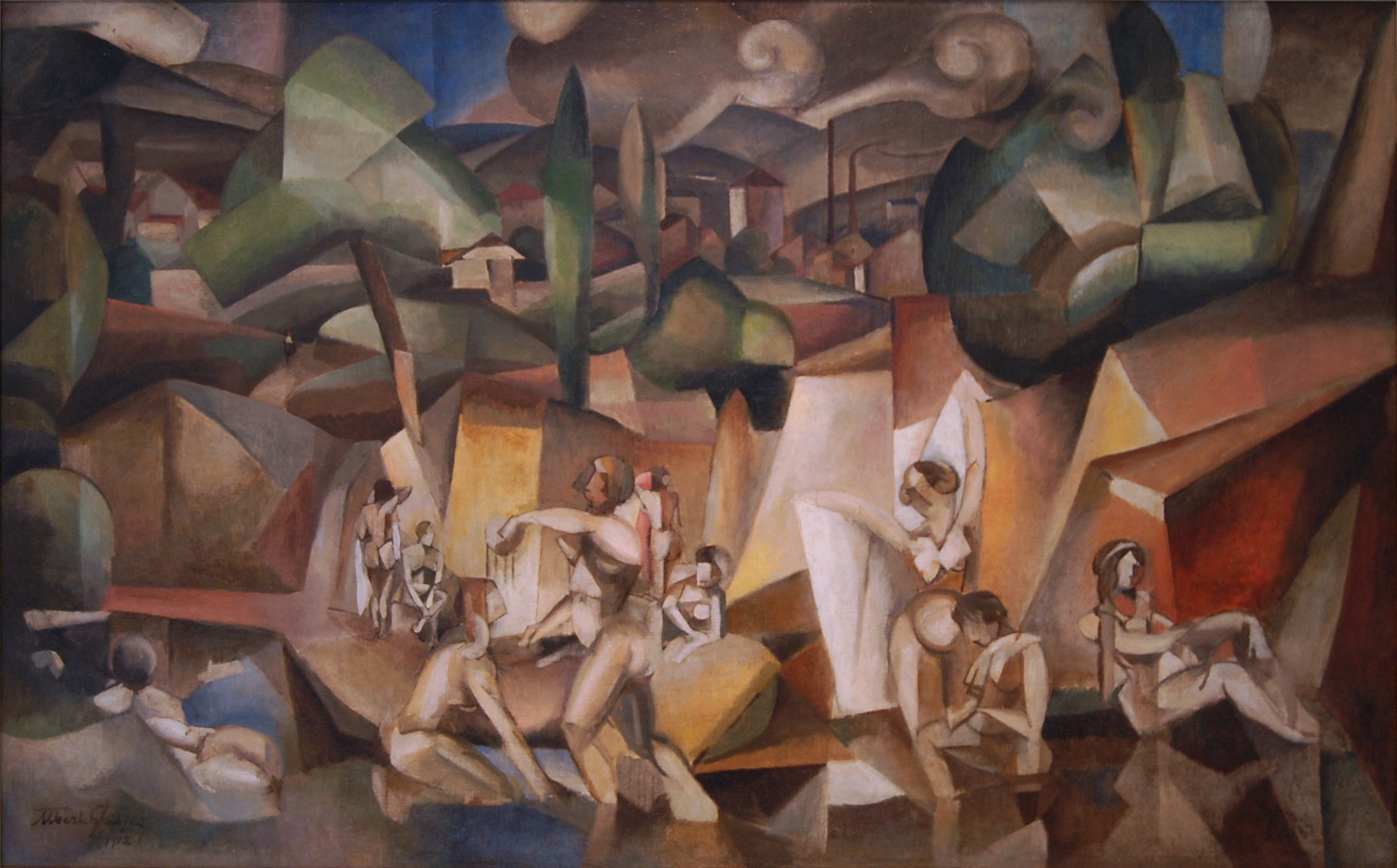 Les Baigneuses - Albert Gleizes