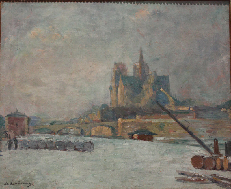 Notre-Dame vue du quai de la Tournelle - Albert Lebourg