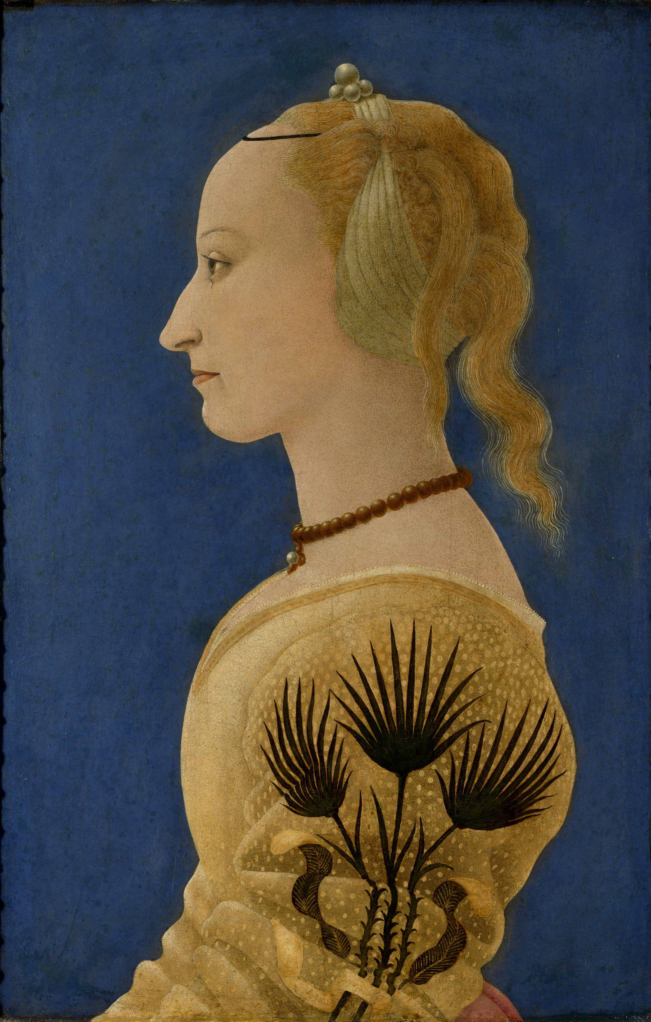 Portrait d'une femme - Alesso Baldovinetti