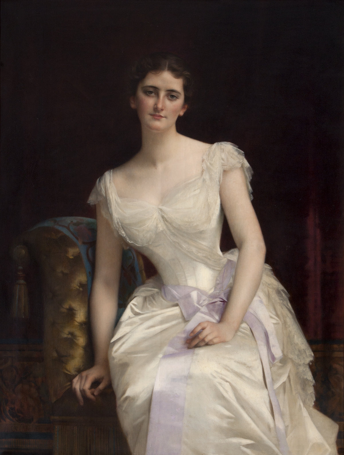 Portrait de Mary Victoria Leiter - Alexandre Cabanel