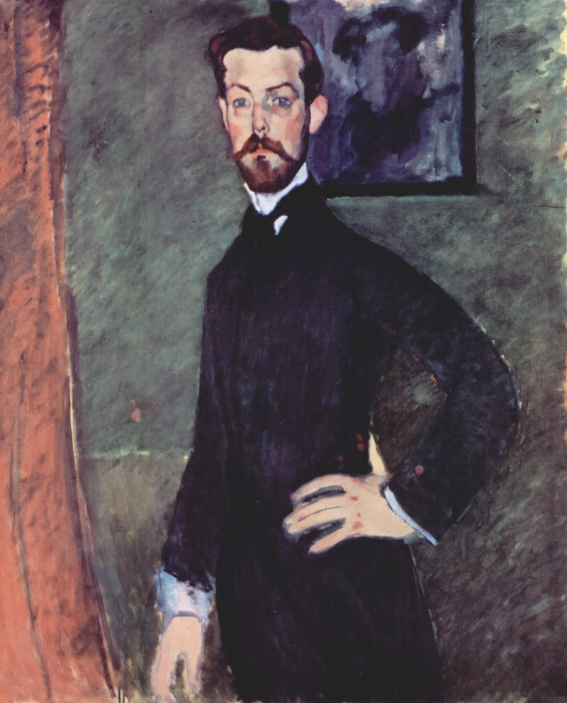 Tohtori Paul Alexandren muotokuva - Amedeo Modigliani