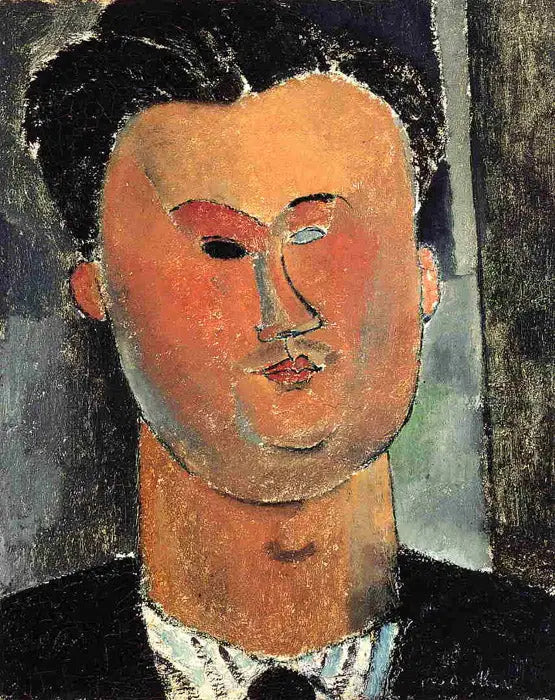 Pierre Reverdyn muotokuva - Amedeo Modigliani