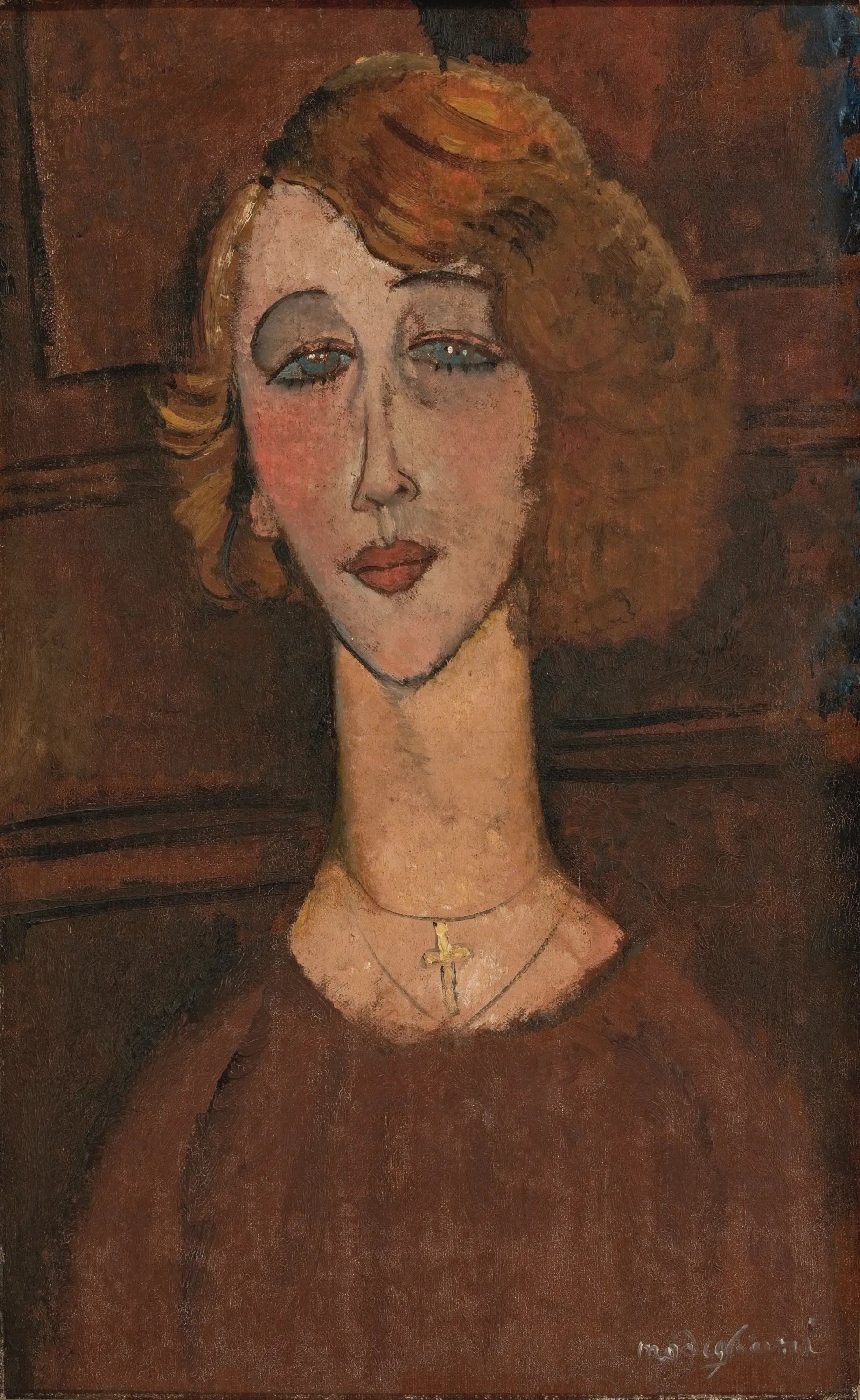 Reproduction du tableau « Renée - Amedeo Modigliani » par Alpha Reproduction en peinture à l’huile