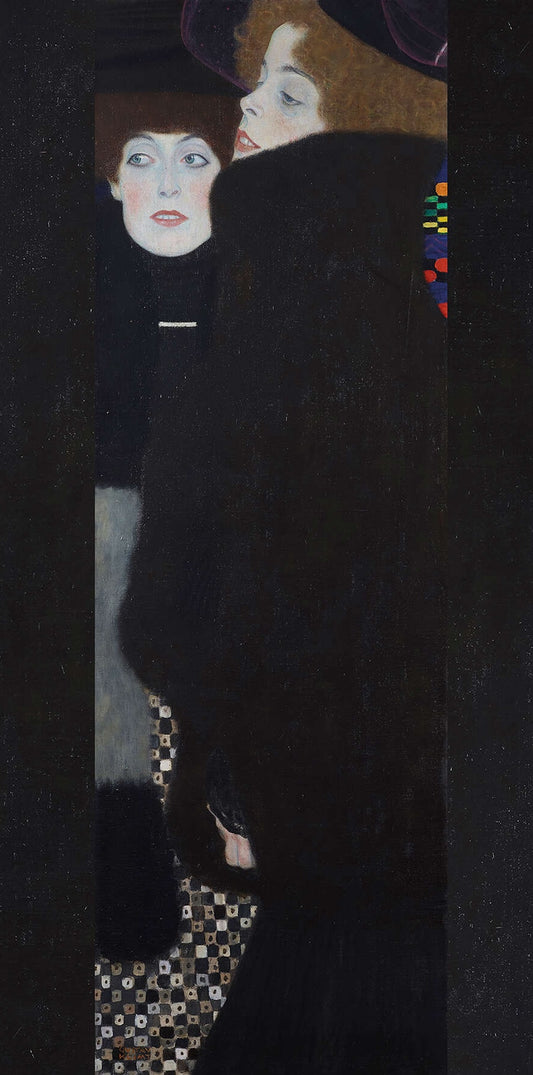 🖤 Amies I (Les Sœurs) – Gustav Klimt (1907)