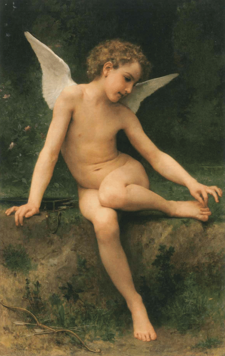 Reproduction du tableau « L'amour à l'épine - Bouguereau » par Alpha Reproduction en peinture à l’huile