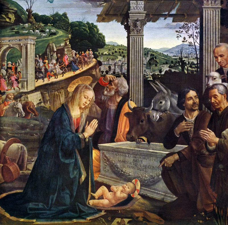 Betlehemin paimenet - Domenico Ghirlandaio