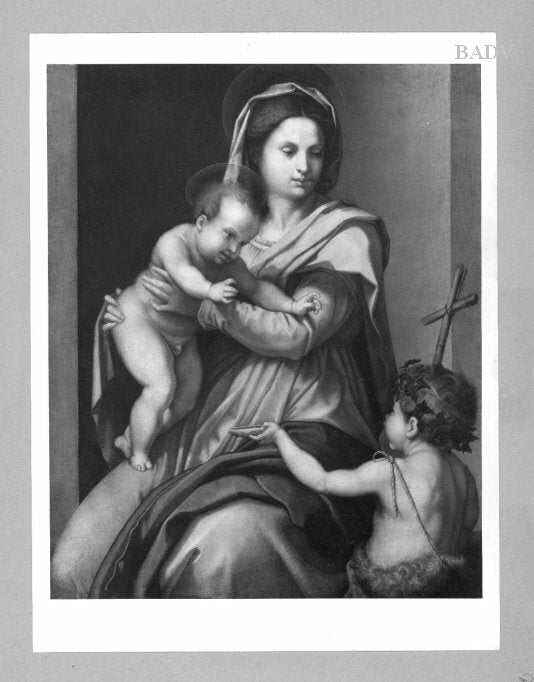 La Vierge à l'Enfant et Saint Jean enfant - Andrea del Sarto