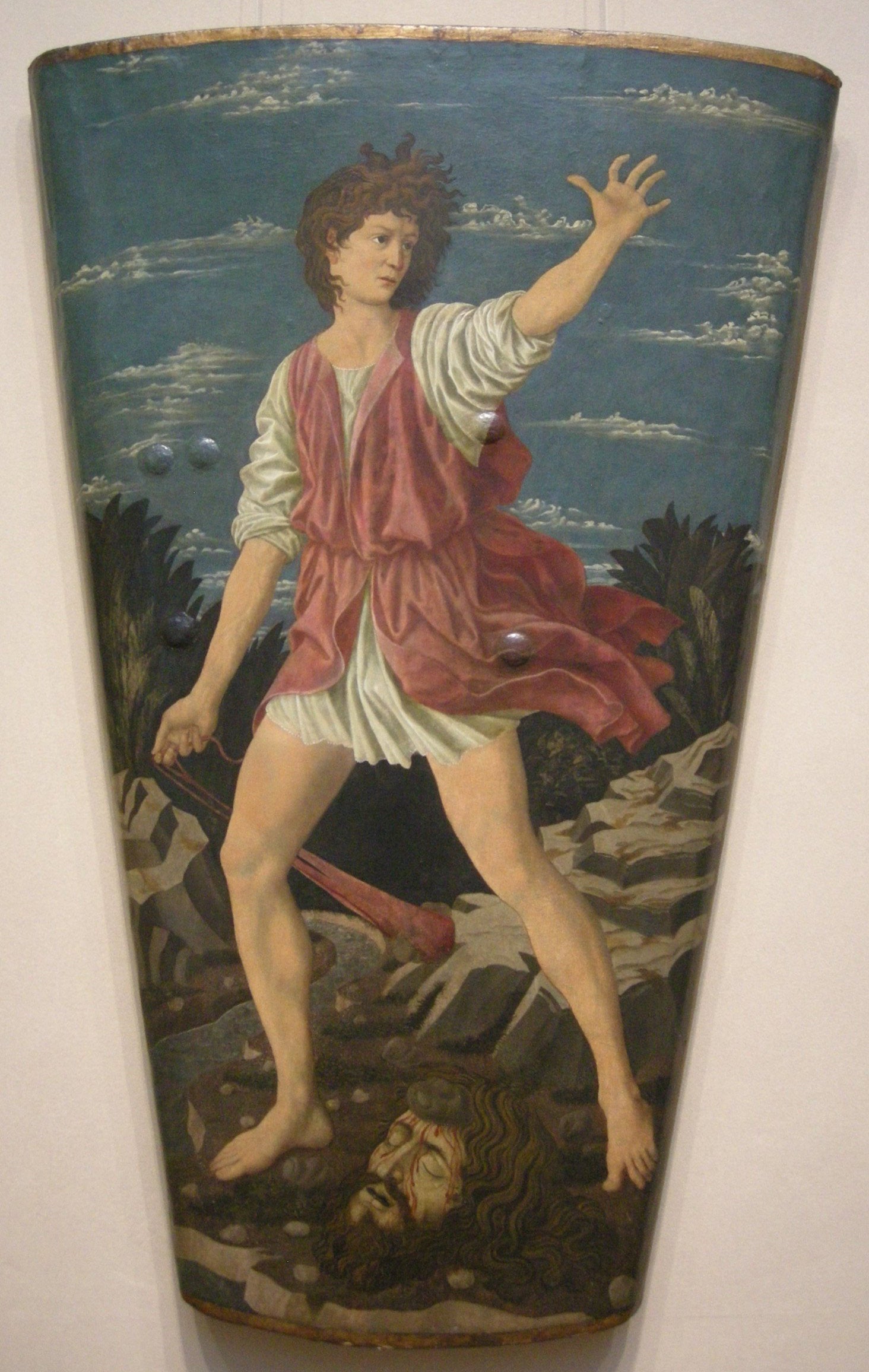 David et Goliath - Andrea del Castagno