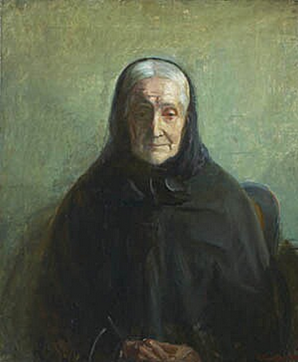 Äitini muotokuva. -Anna Ancher