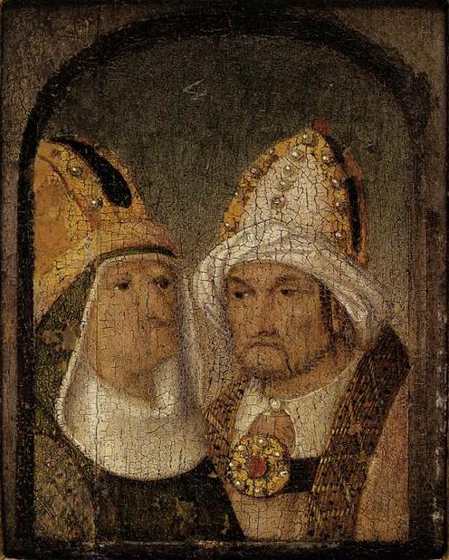 Kaksi mytologista hahmoa - Hieronymus Bosch