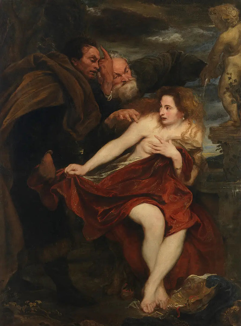 Suzanne ja vanhukset - Antoine van Dyck