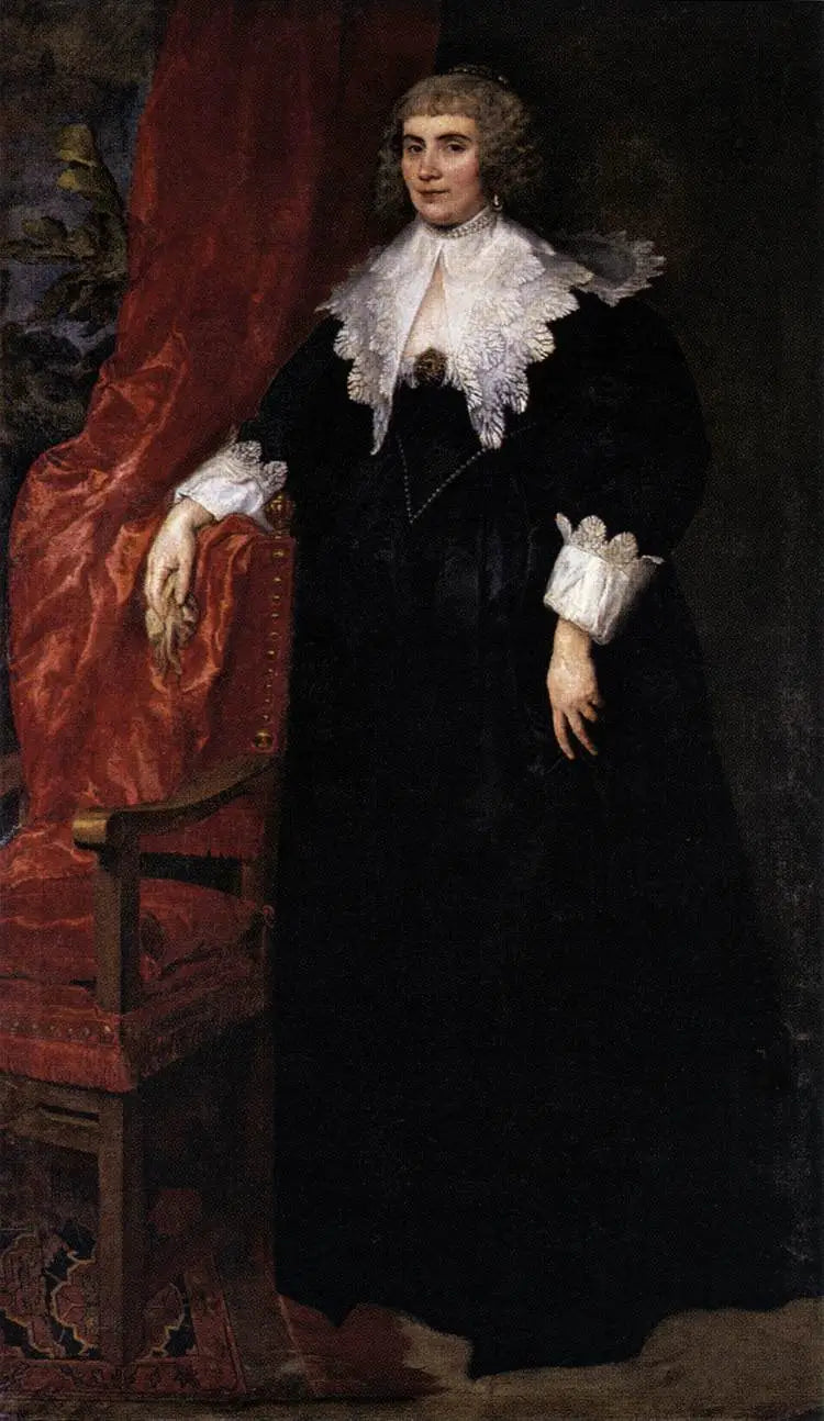 Anna van Craesbecke - Antoine van Dyckin muotokuva