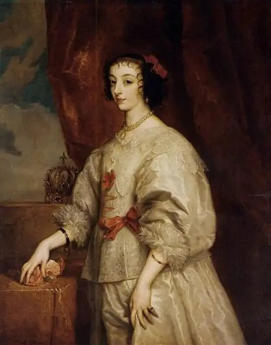 Portrait d’Henriette Marie - Antoine van Dyck - Alpha Reproduction