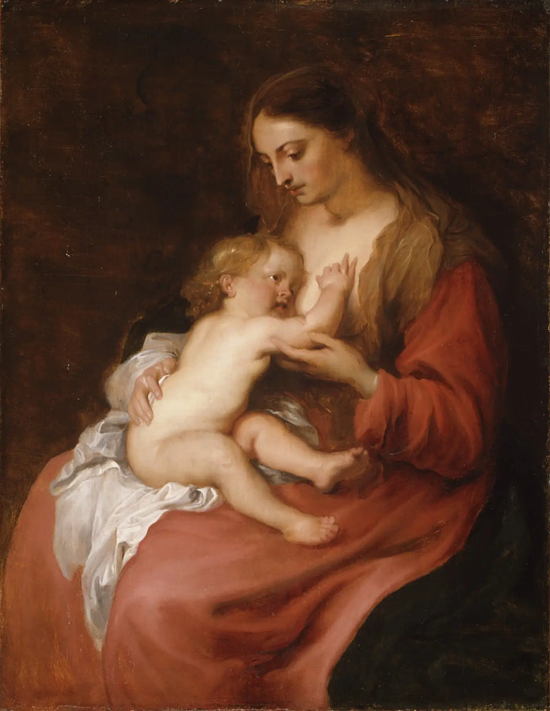 Neitsyt ja lapsi - Antoine van Dyck