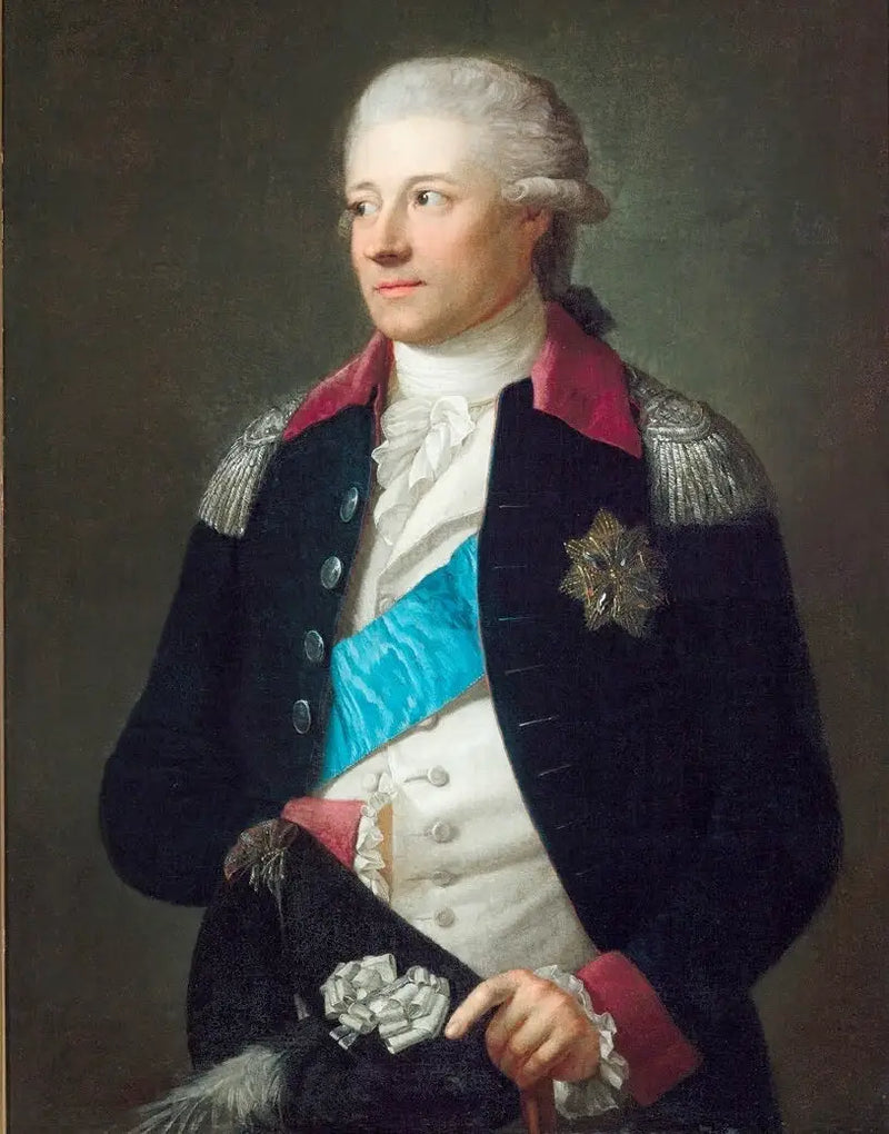 Kazimierz Rzewuskin muotokuva - Anton Graff