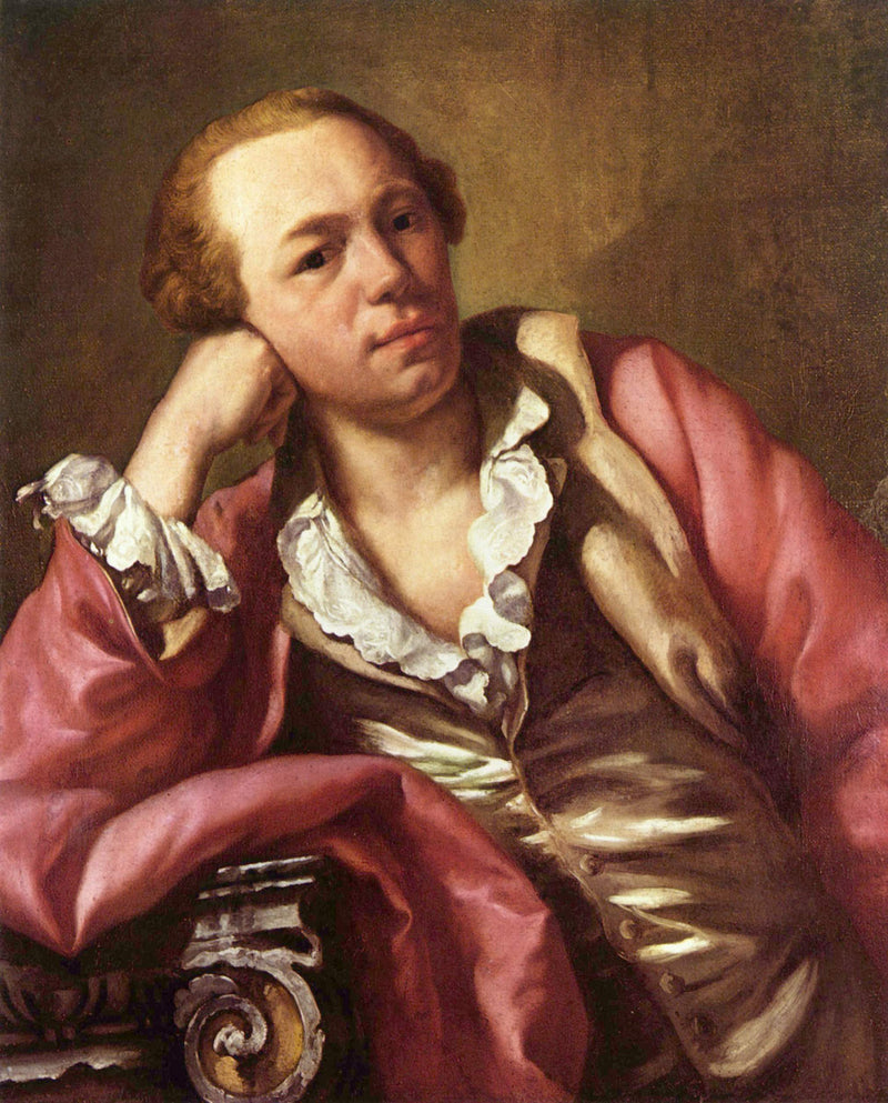 Johann Dietrich Heumannin (1724-1774) muotokuva - Anton Raphael Mengs