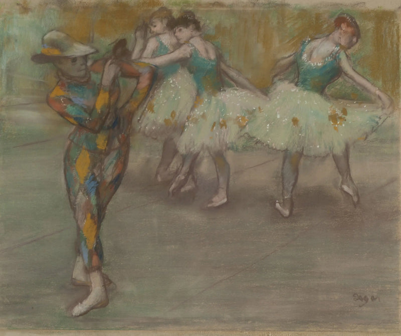 Arlekiinin tanssi - Edgar Degas