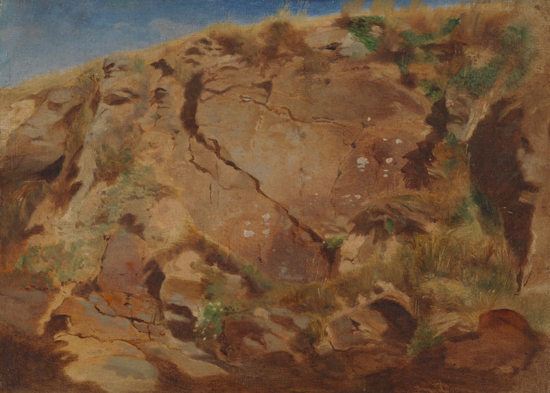 Kallionseinämä - Arnold Böcklin