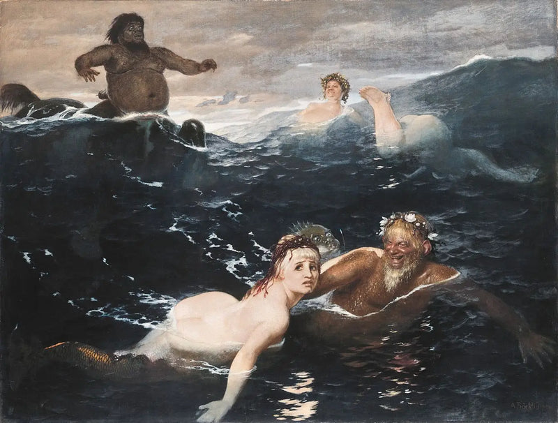 Välien pelissä - Arnold Böcklin