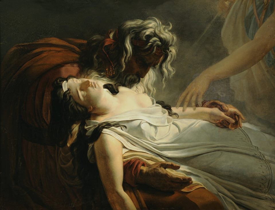 La mort de Malvina - Ary Scheffer - Alpha Reproduction