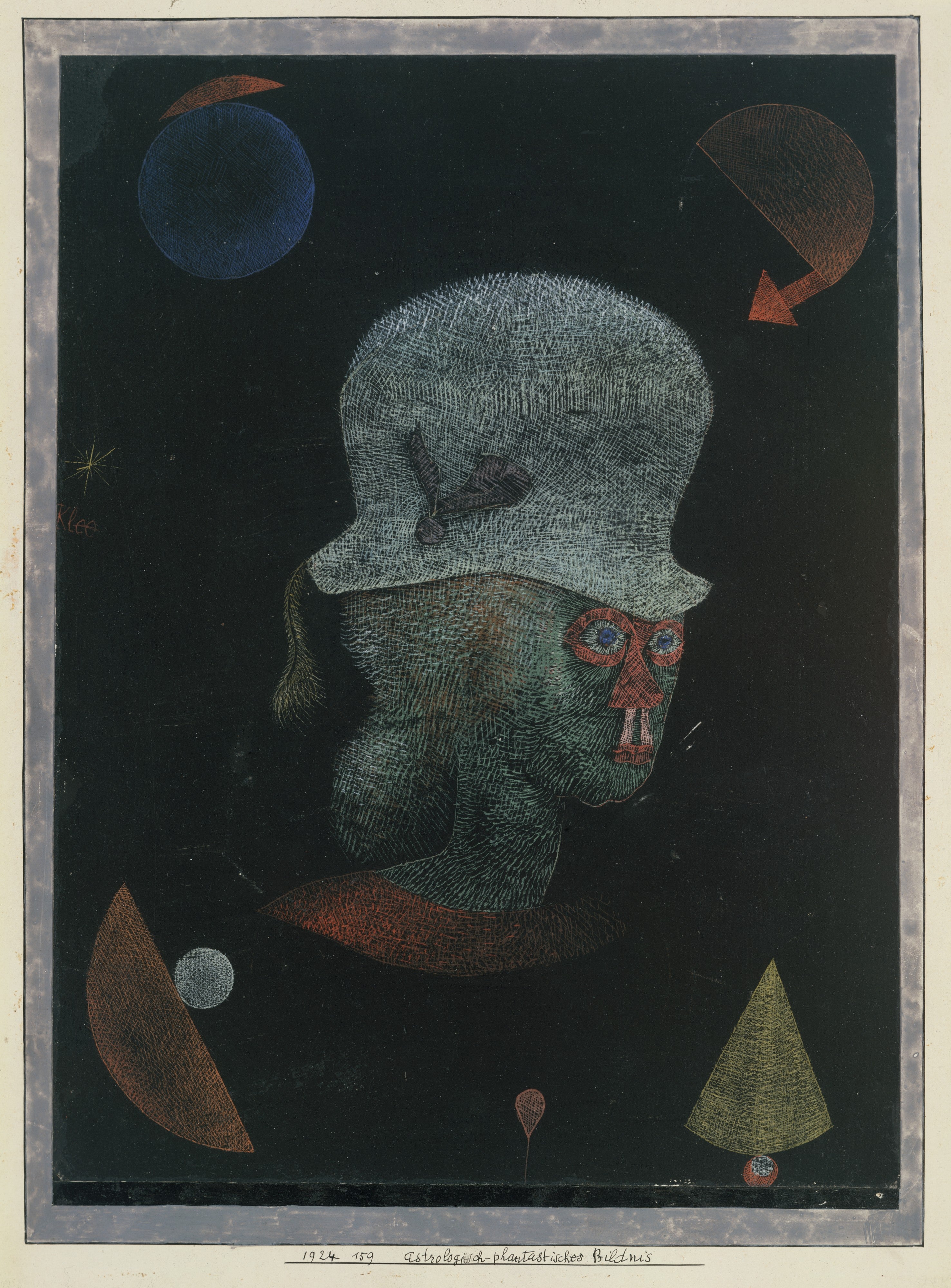 Fantastinen astrologinen muotokuva - Paul Klee