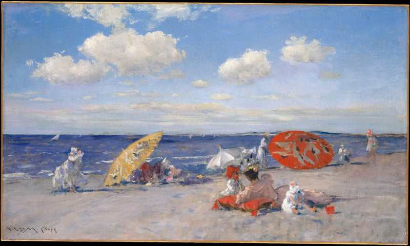 Rannan äärellä - William Merritt Chase