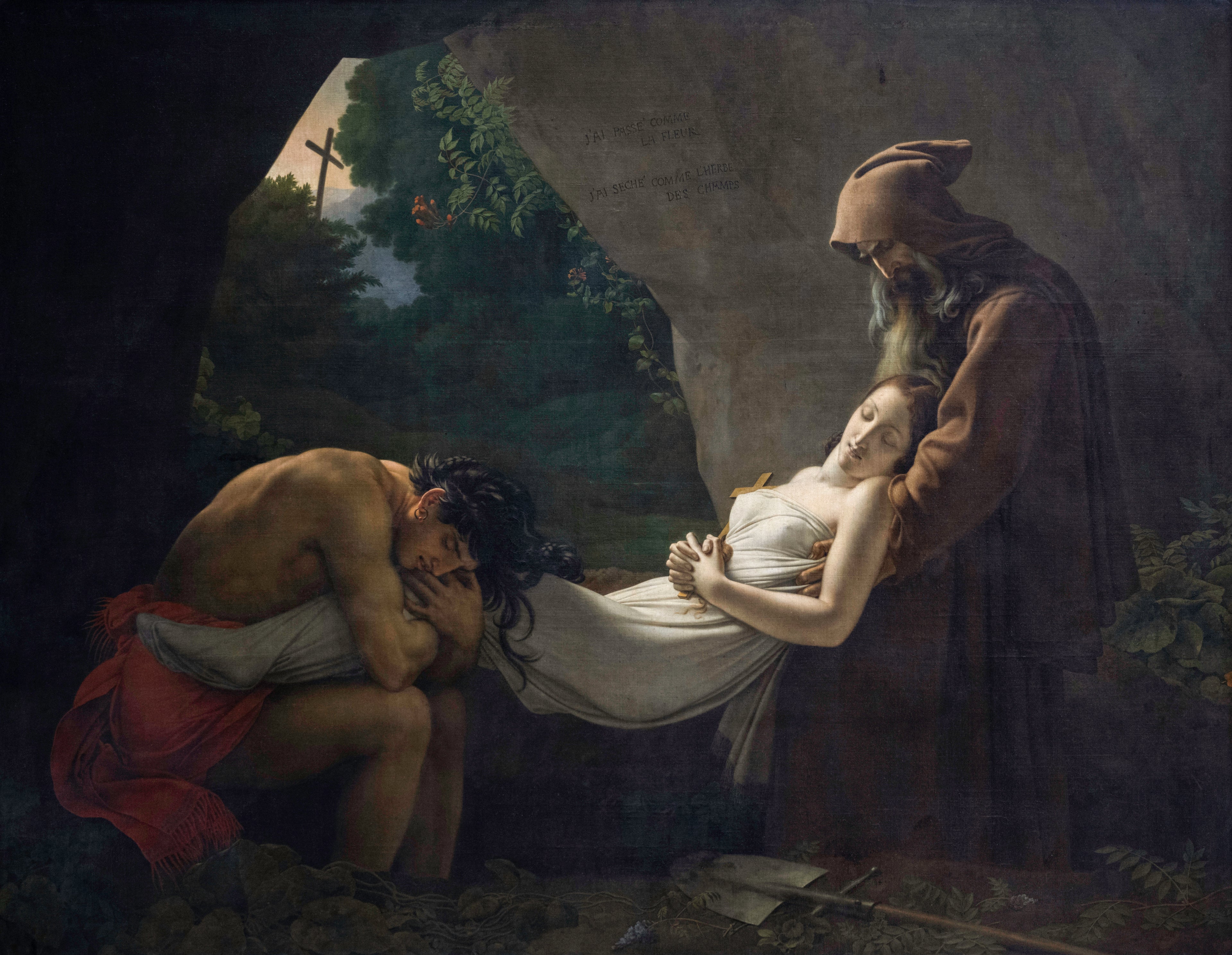 Atala au tombeau - Anne-Louis Girodet