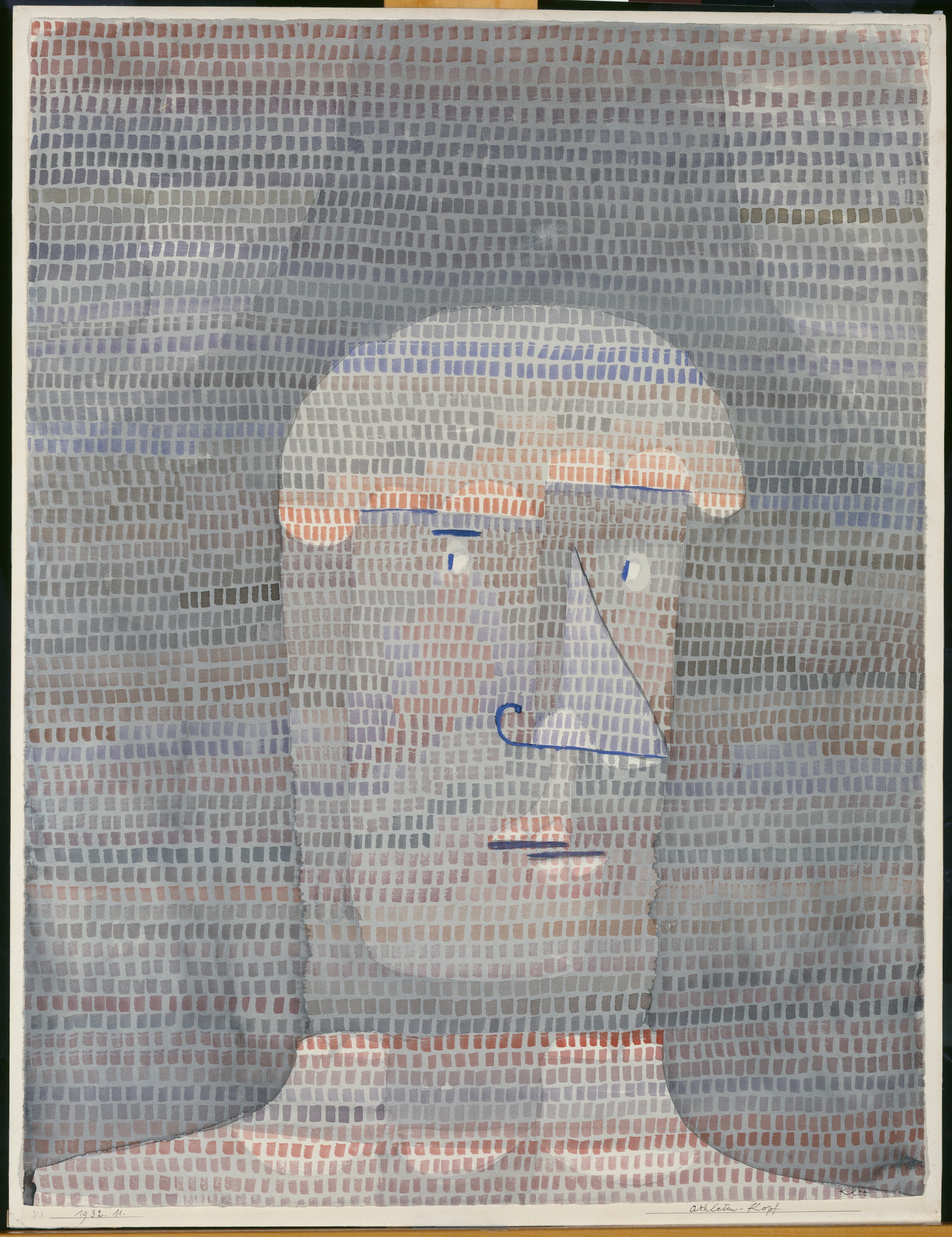 Urheilijan pää - Paul Klee