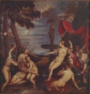 Diane et Callisto - Titian