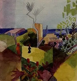 Merinäköala - August Macke