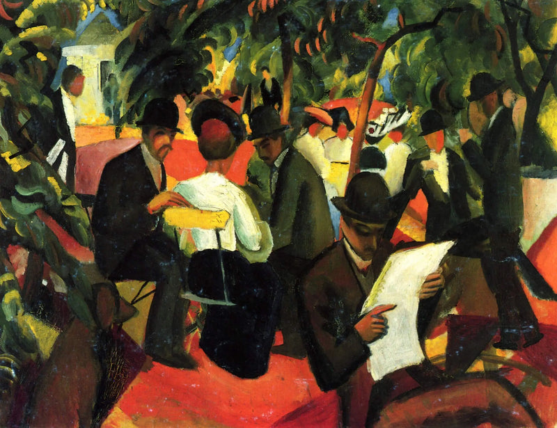 Puutarharavintola - August Macke