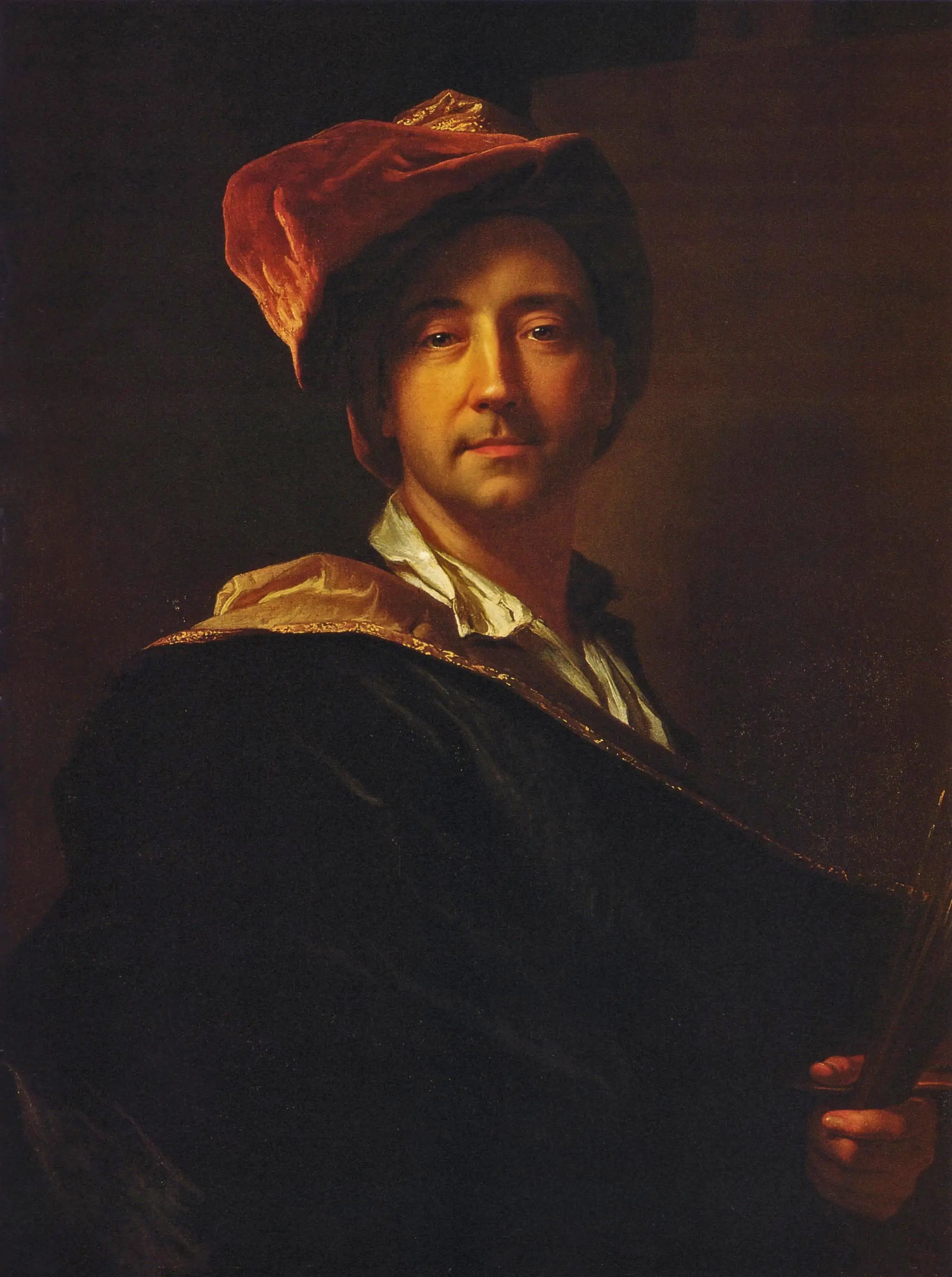 Autoportrait au turban - Hyacinthe Rigaud - Alpha Reproduction